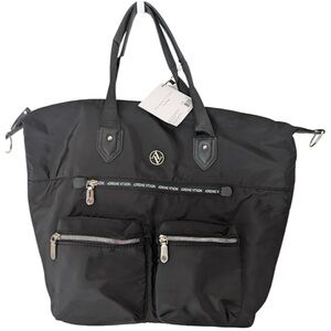 Adrienne Vittadini Black Satchel Bag. NWT